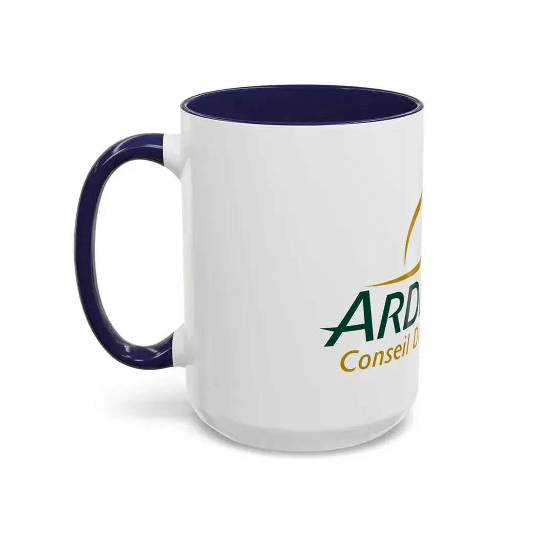 Flag of Ardennes France - Accent Coffee Mug - Go Mug Yourself