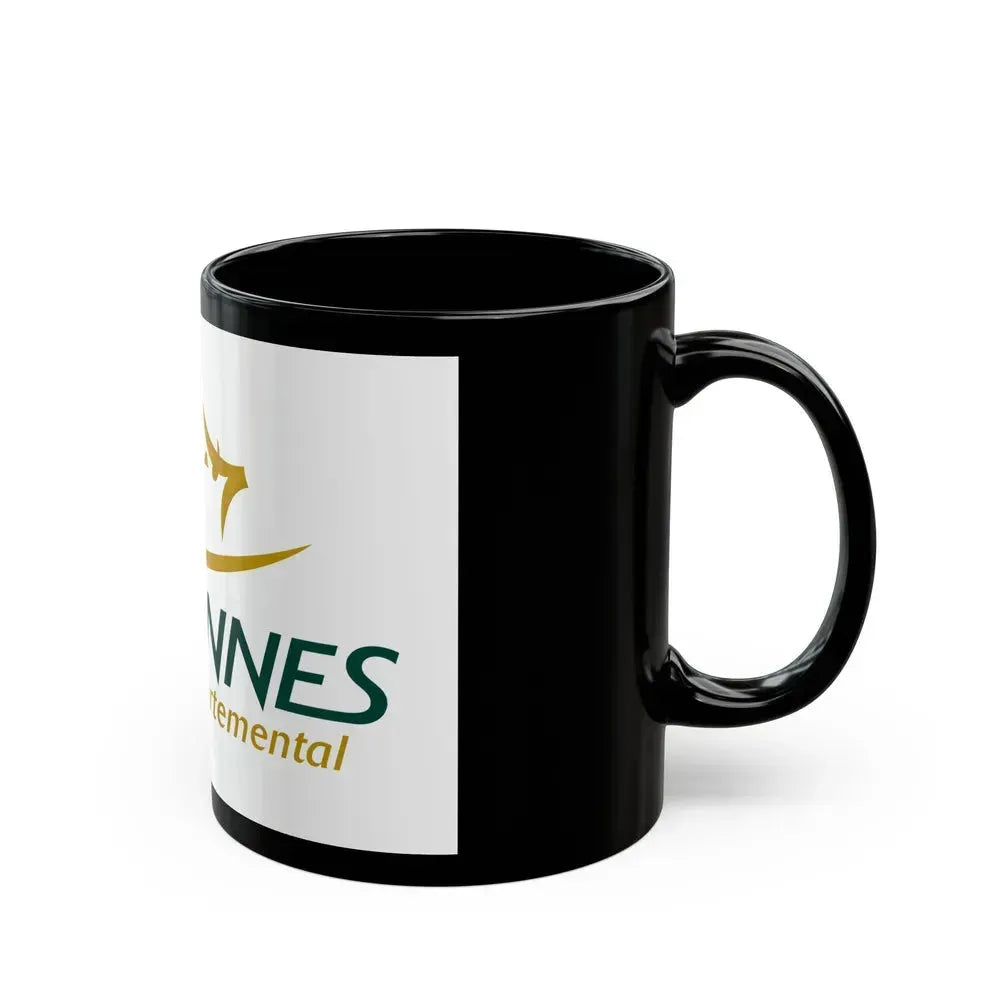 Flag of Ardennes France - Black Coffee Mug - Go Mug Yourself