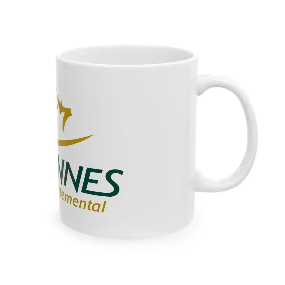 Flag of Ardennes France - White Coffee Mug - Go Mug Yourself