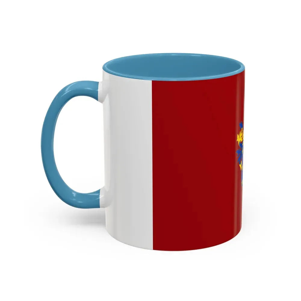 Flag of Arequipa capital of the Arequipa Region Peru - Accent Coffee Mug - Go Mug Yourself