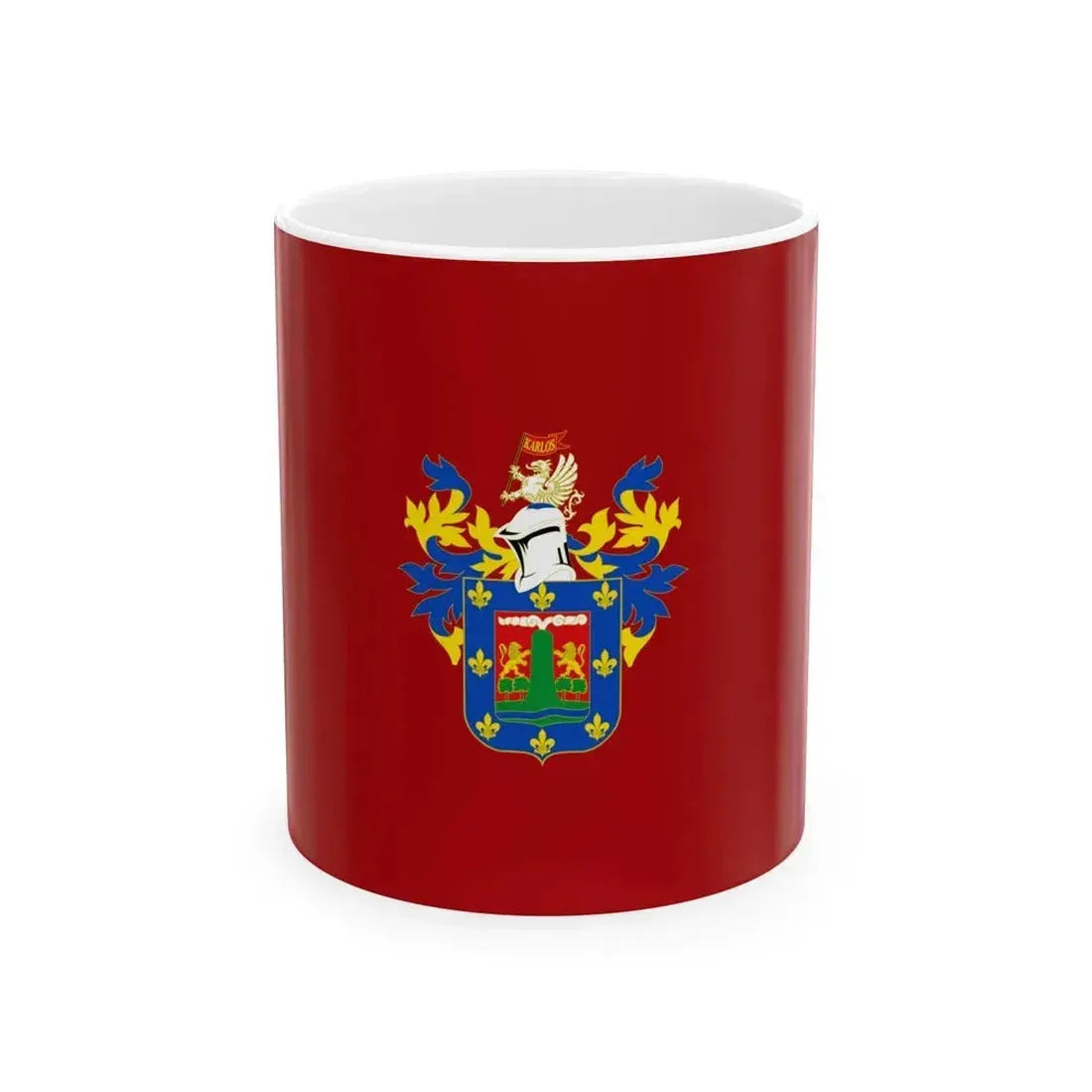 Flag of Arequipa capital of the Arequipa Region Peru - White Coffee Mug 11oz - Go Mug Yourself