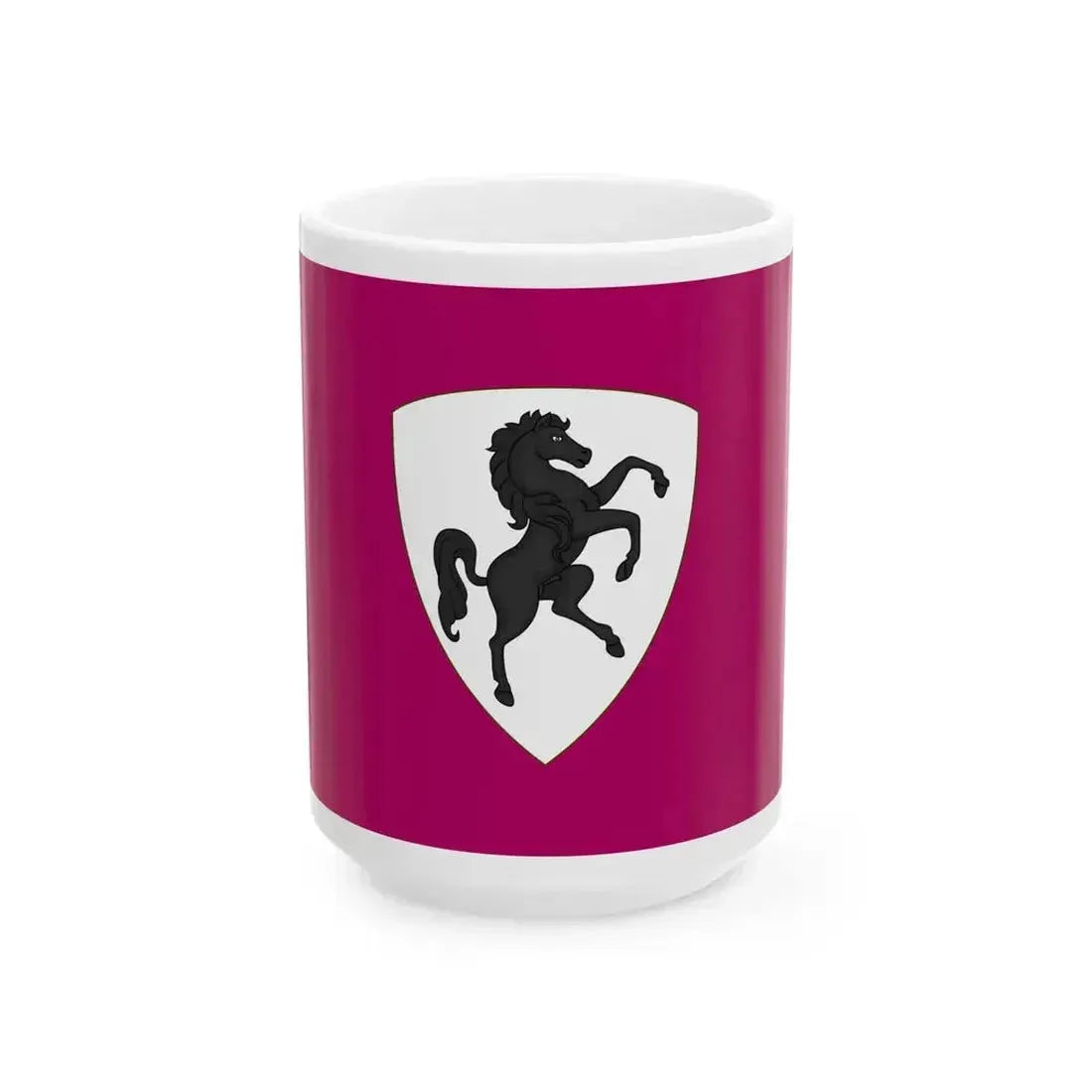 Flag of Arezzo (Italy) White Coffee Mug 15oz - Go Mug Yourself