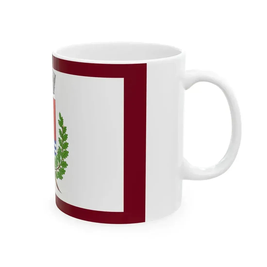 Flag of Argenta (Italy) White Coffee Mug - Go Mug Yourself