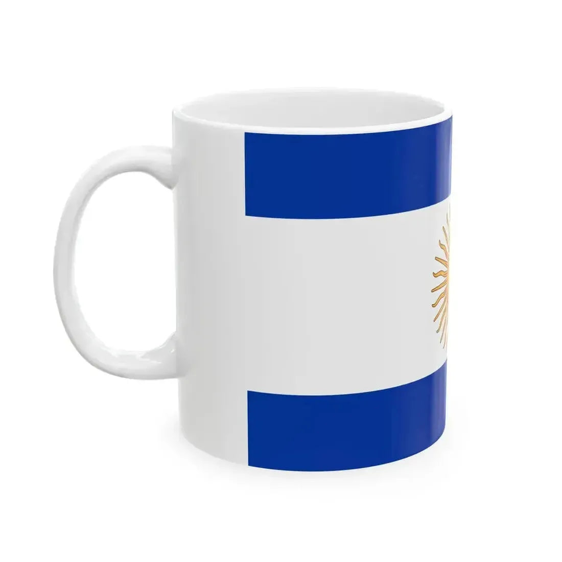 Flag of Argentina 1819 (Argentina) White Coffee Mug - Go Mug Yourself