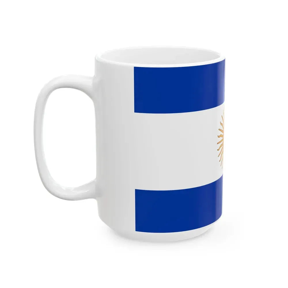 Flag of Argentina 1819 (Argentina) White Coffee Mug - Go Mug Yourself