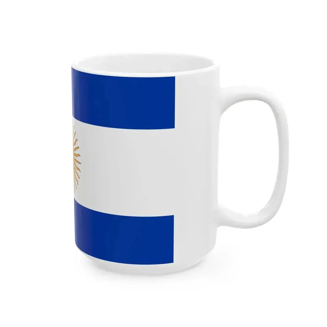 Flag of Argentina 1819 (Argentina) White Coffee Mug - Go Mug Yourself