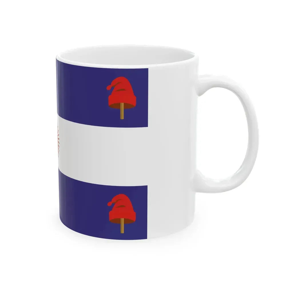 Flag of Argentina 1840 (Argentina) White Coffee Mug - Go Mug Yourself