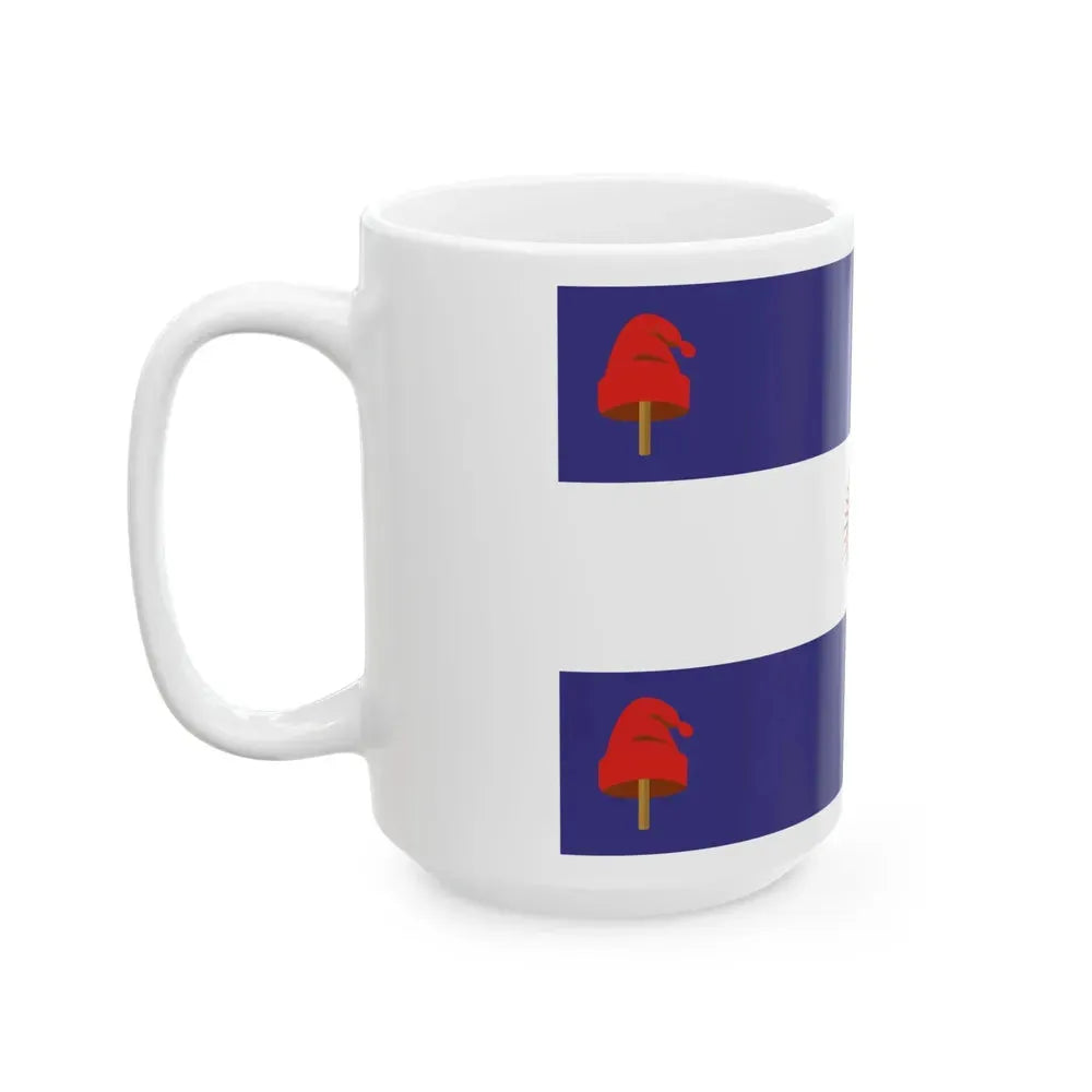 Flag of Argentina 1840 (Argentina) White Coffee Mug - Go Mug Yourself