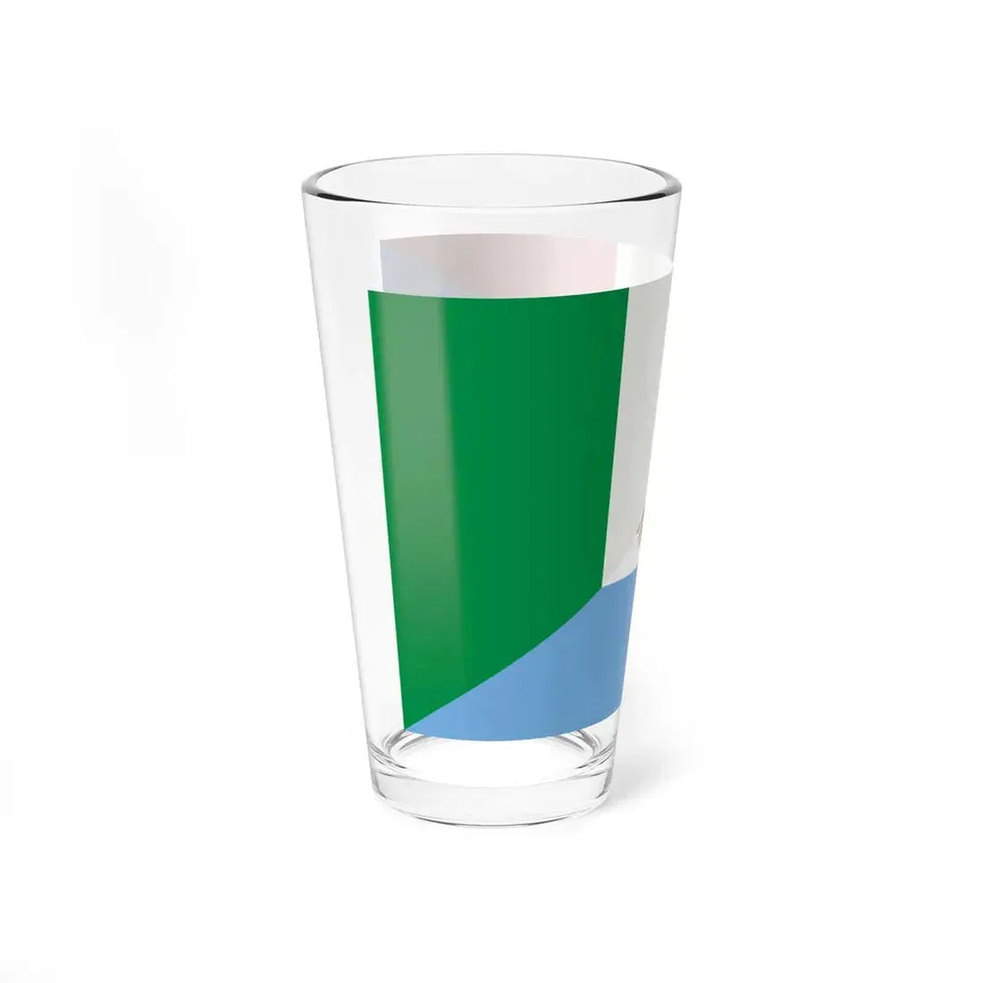 Flag of Argentina and Italy (Italy) Pint Glass 16oz - Go Mug Yourself