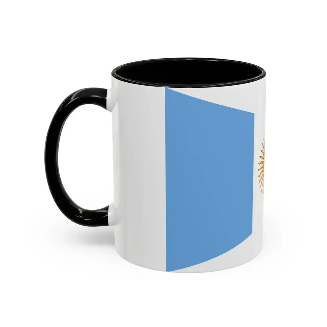 Flag of Argentine Commandante Superior 1894 to 1904 - Accent Coffee Mug - Go Mug Yourself