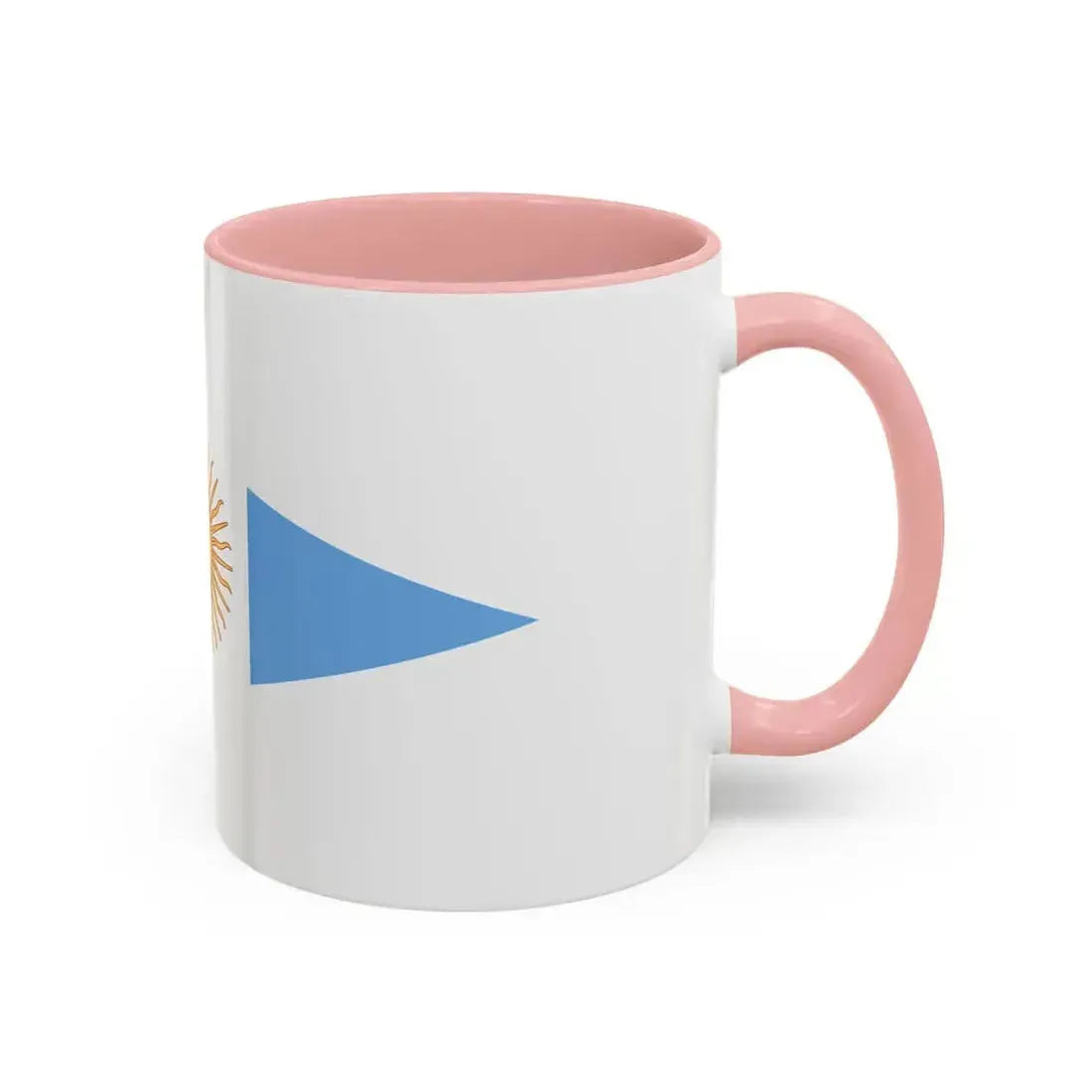 Flag of Argentine Commandante Superior 1894 to 1904 - Accent Coffee Mug - Go Mug Yourself