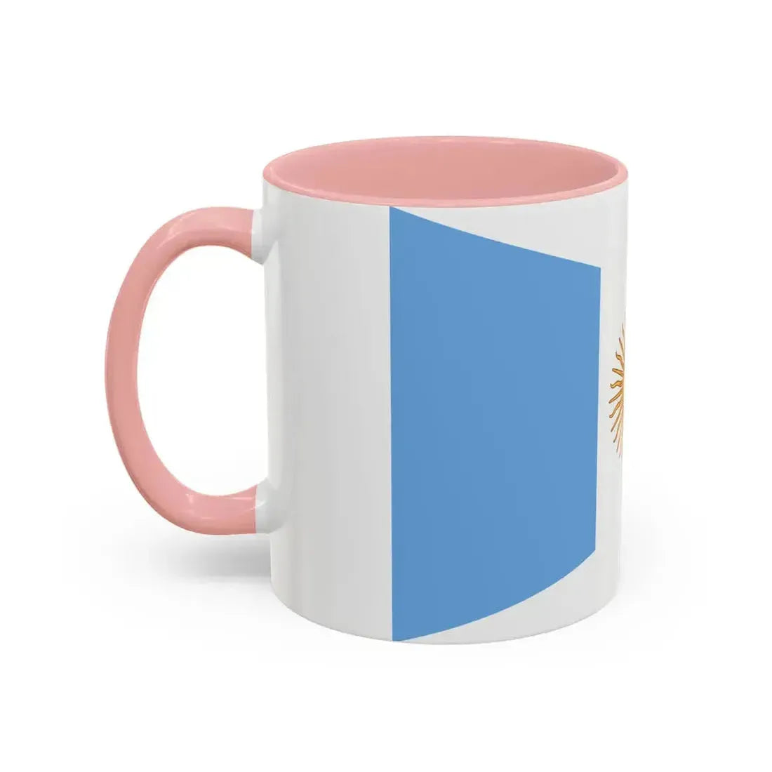 Flag of Argentine Commandante Superior 1894 to 1904 - Accent Coffee Mug - Go Mug Yourself