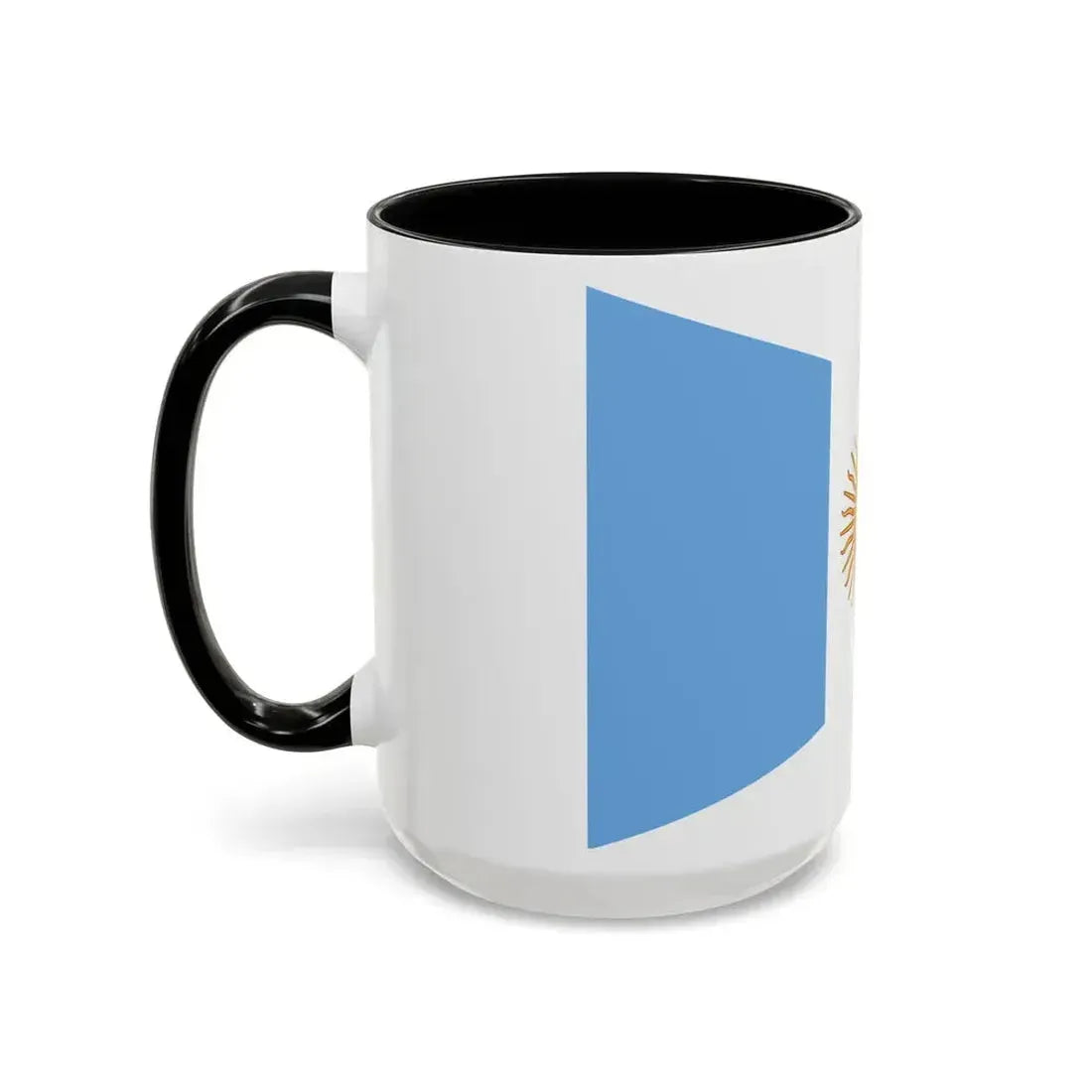Flag of Argentine Commandante Superior 1894 to 1904 - Accent Coffee Mug - Go Mug Yourself