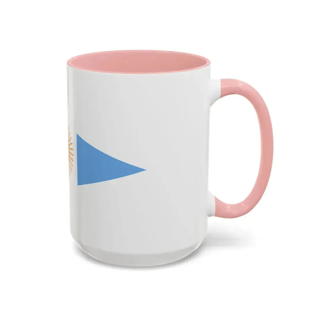 Flag of Argentine Commandante Superior 1894 to 1904 - Accent Coffee Mug - Go Mug Yourself