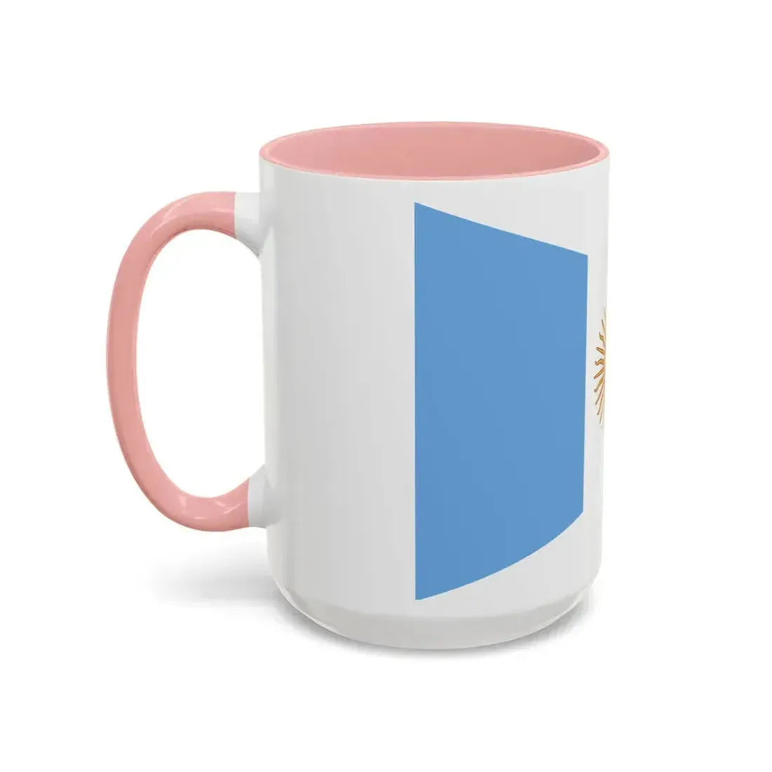 Flag of Argentine Commandante Superior 1894 to 1904 - Accent Coffee Mug - Go Mug Yourself