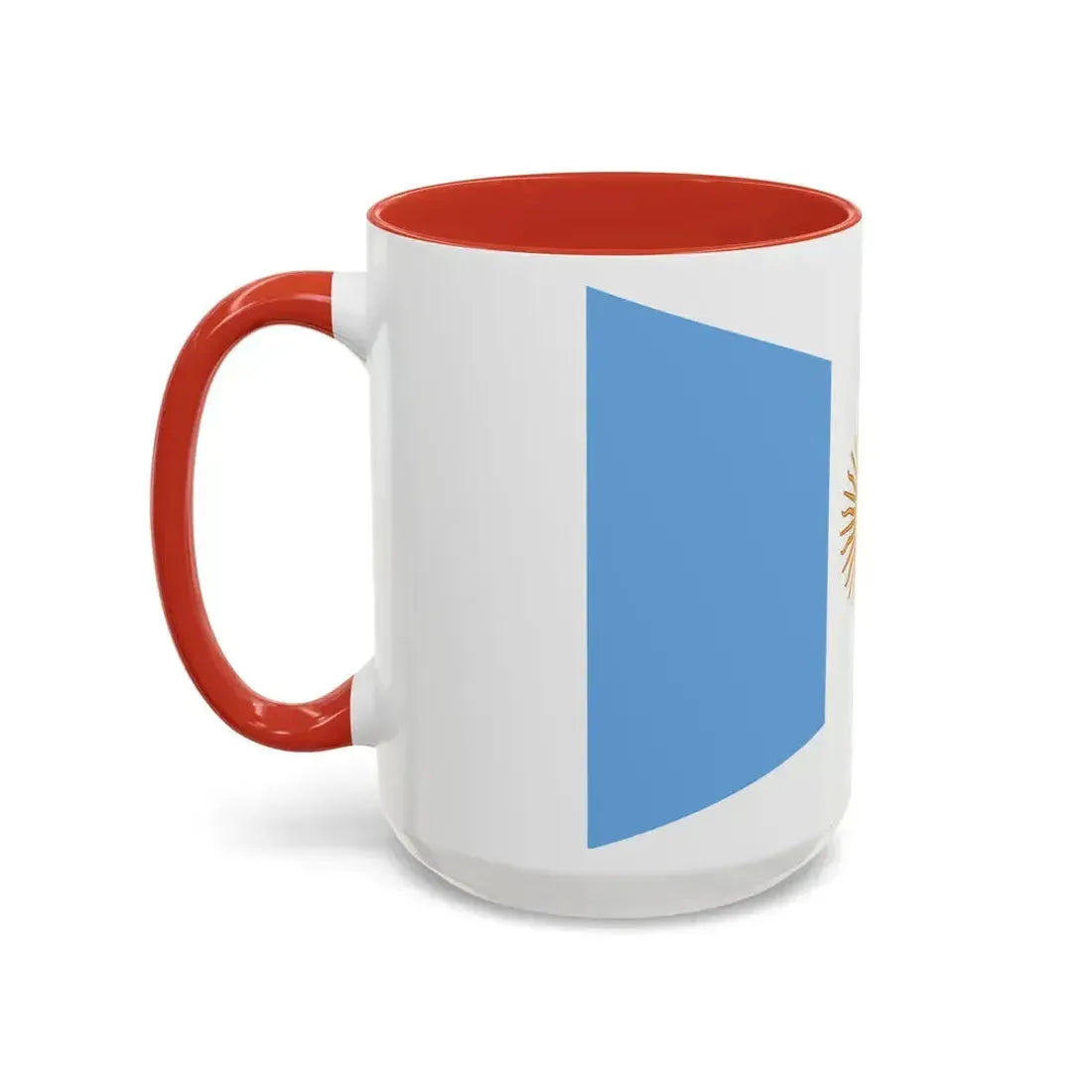 Flag of Argentine Commandante Superior 1894 to 1904 - Accent Coffee Mug - Go Mug Yourself