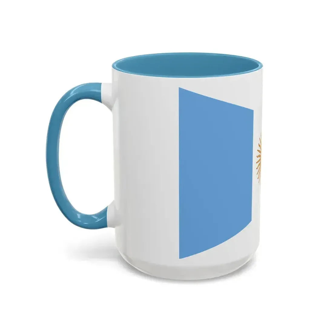 Flag of Argentine Commandante Superior 1894 to 1904 - Accent Coffee Mug - Go Mug Yourself