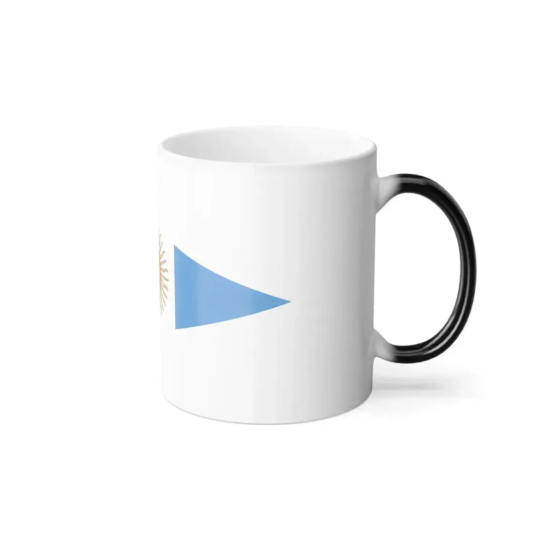 Flag of Argentine Commandante Superior 1894 to 1904 - Color Changing Coffee Mug - Go Mug Yourself