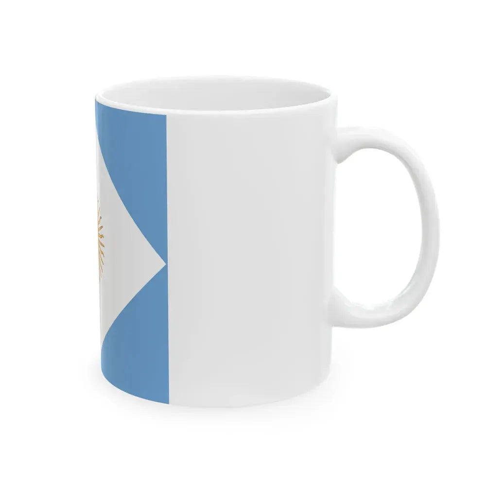 Flag of Argentine Ministers of State 1894-1904 (Argentina) White Coffee Mug - Go Mug Yourself