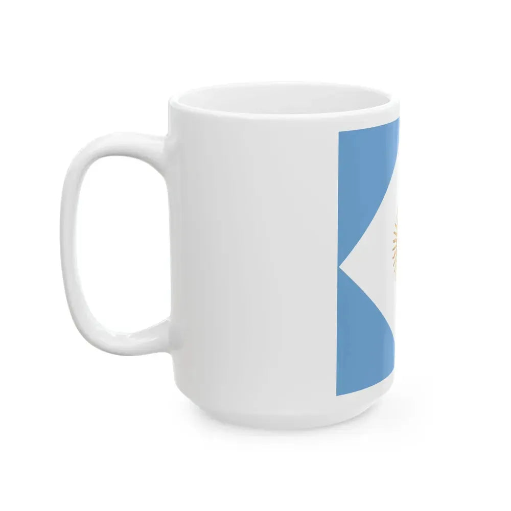 Flag of Argentine Ministers of State 1894-1904 (Argentina) White Coffee Mug - Go Mug Yourself
