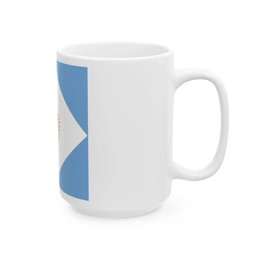 Flag of Argentine Ministers of State 1894-1904 (Argentina) White Coffee Mug - Go Mug Yourself