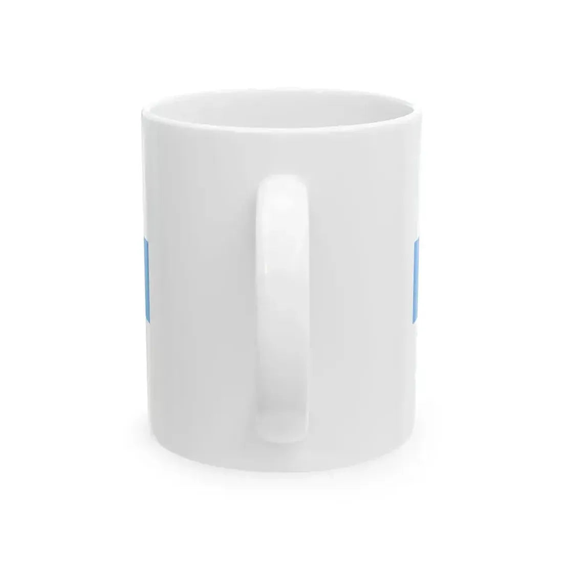 Flag of Argentine Nacionalistas (Argentina) White Coffee Mug - Go Mug Yourself