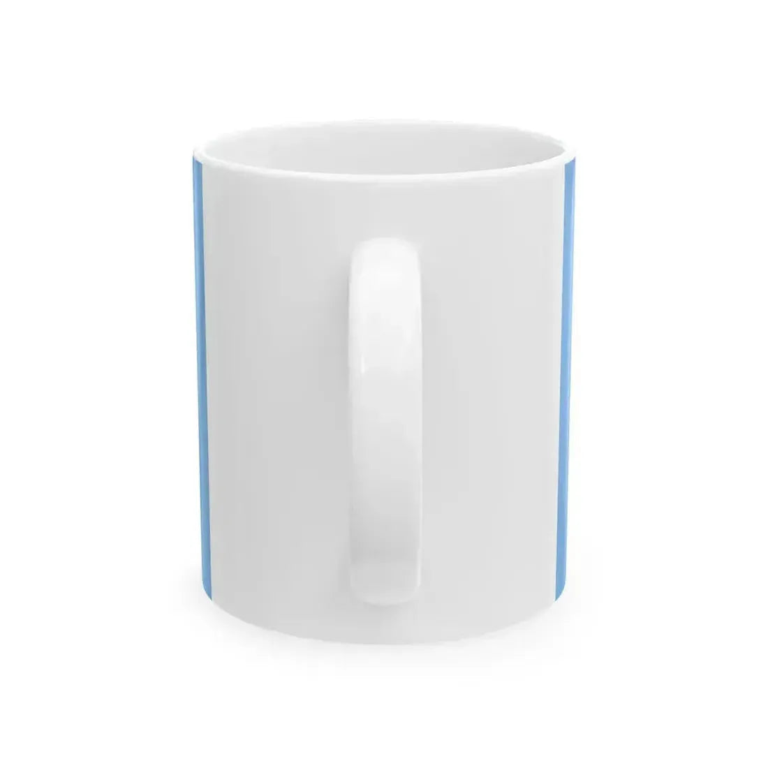Flag of Argentine Teniente General 1894-1904 (Argentina) White Coffee Mug - Go Mug Yourself
