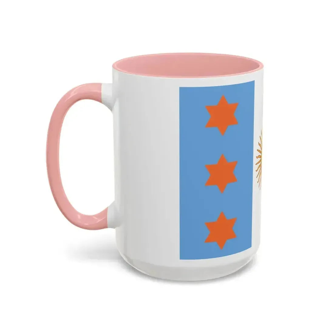 Flag of Argentine Teniente General 1894 to 1904 - Accent Coffee Mug - Go Mug Yourself