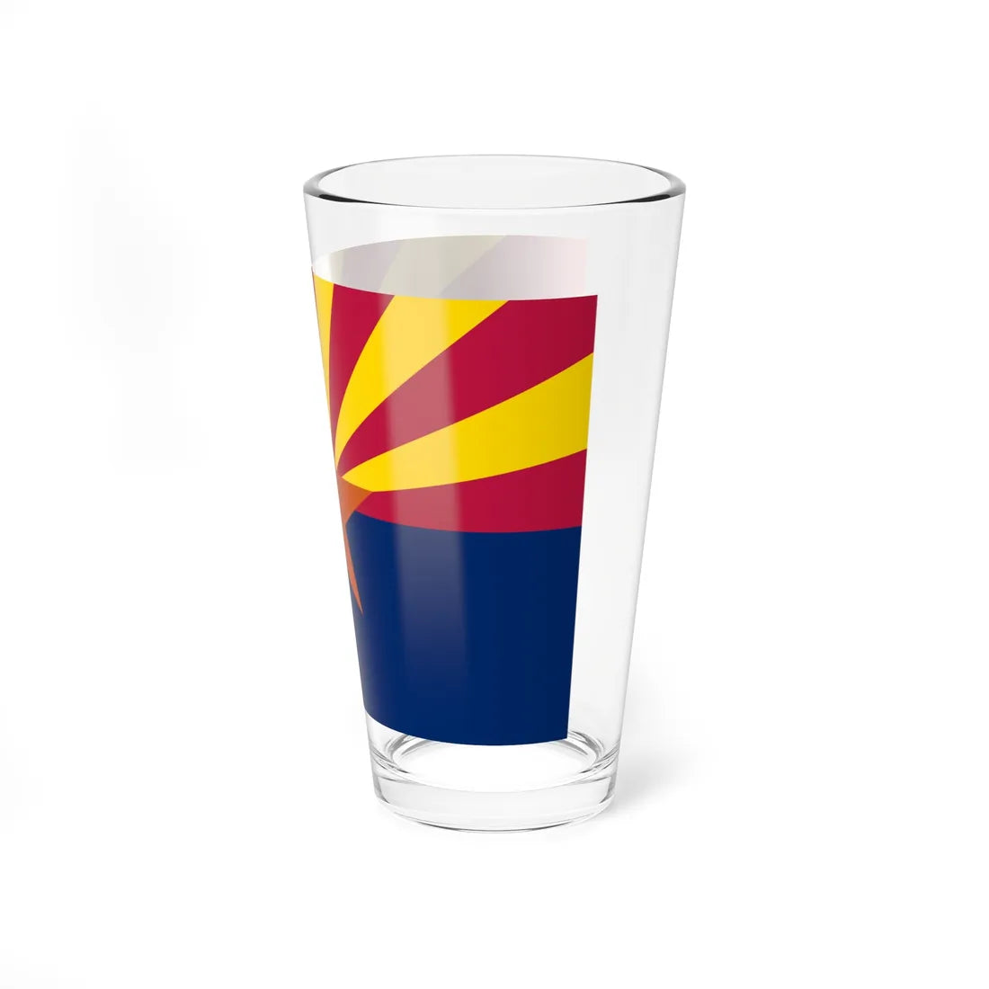 Flag of Arizona (United States) Pint Glass 16oz - Go Mug Yourself