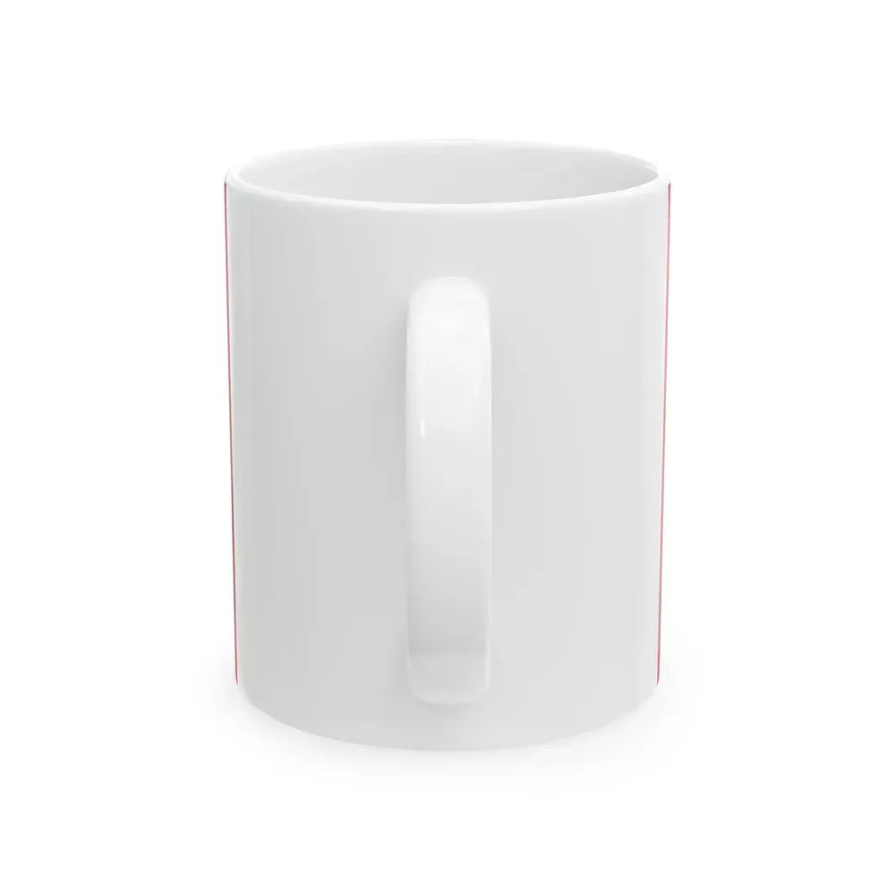 Flag of Arkansas Hocker (United States) White Coffee Mug - Go Mug Yourself