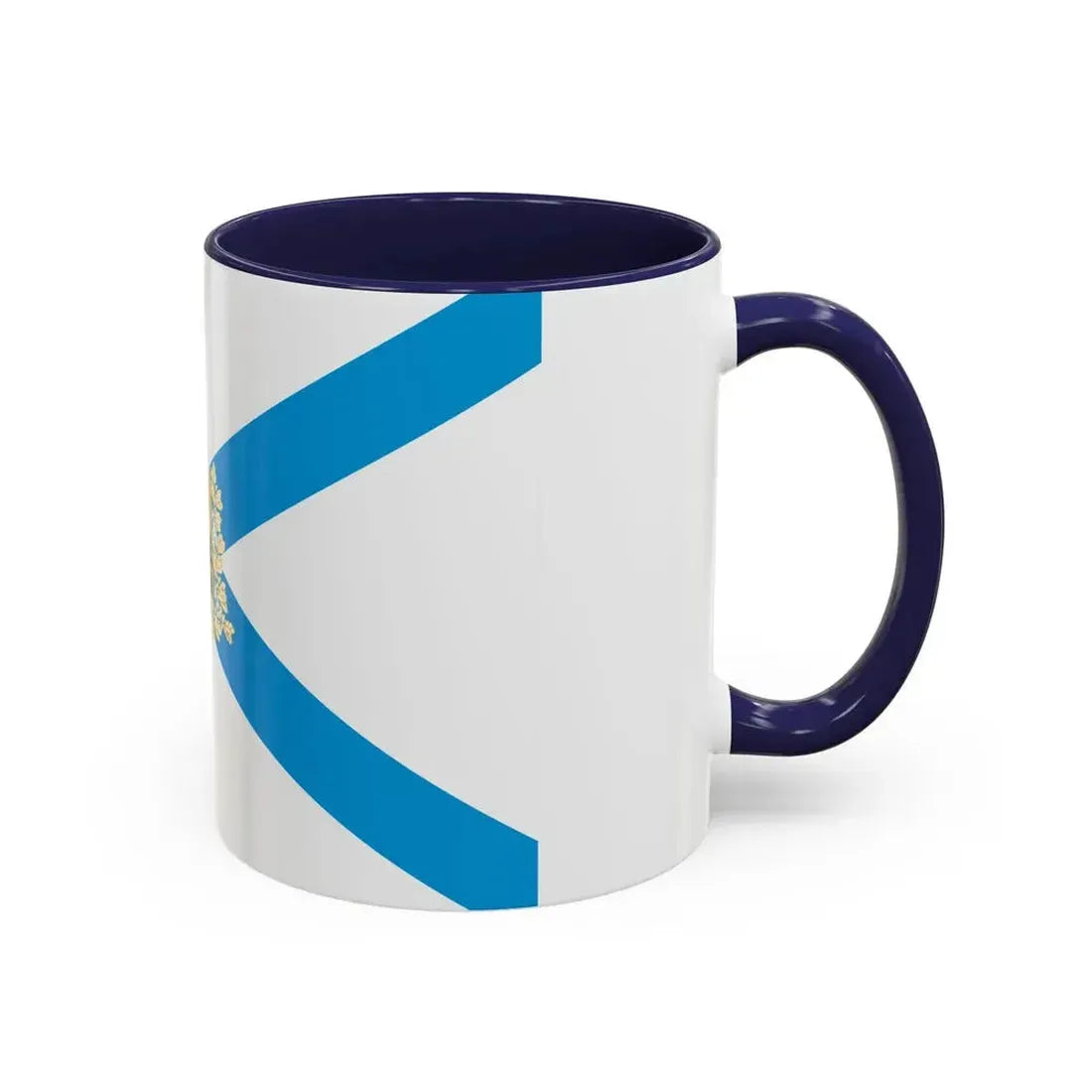 Flag of Arkhangelsk Oblast Russia - Accent Coffee Mug - Go Mug Yourself