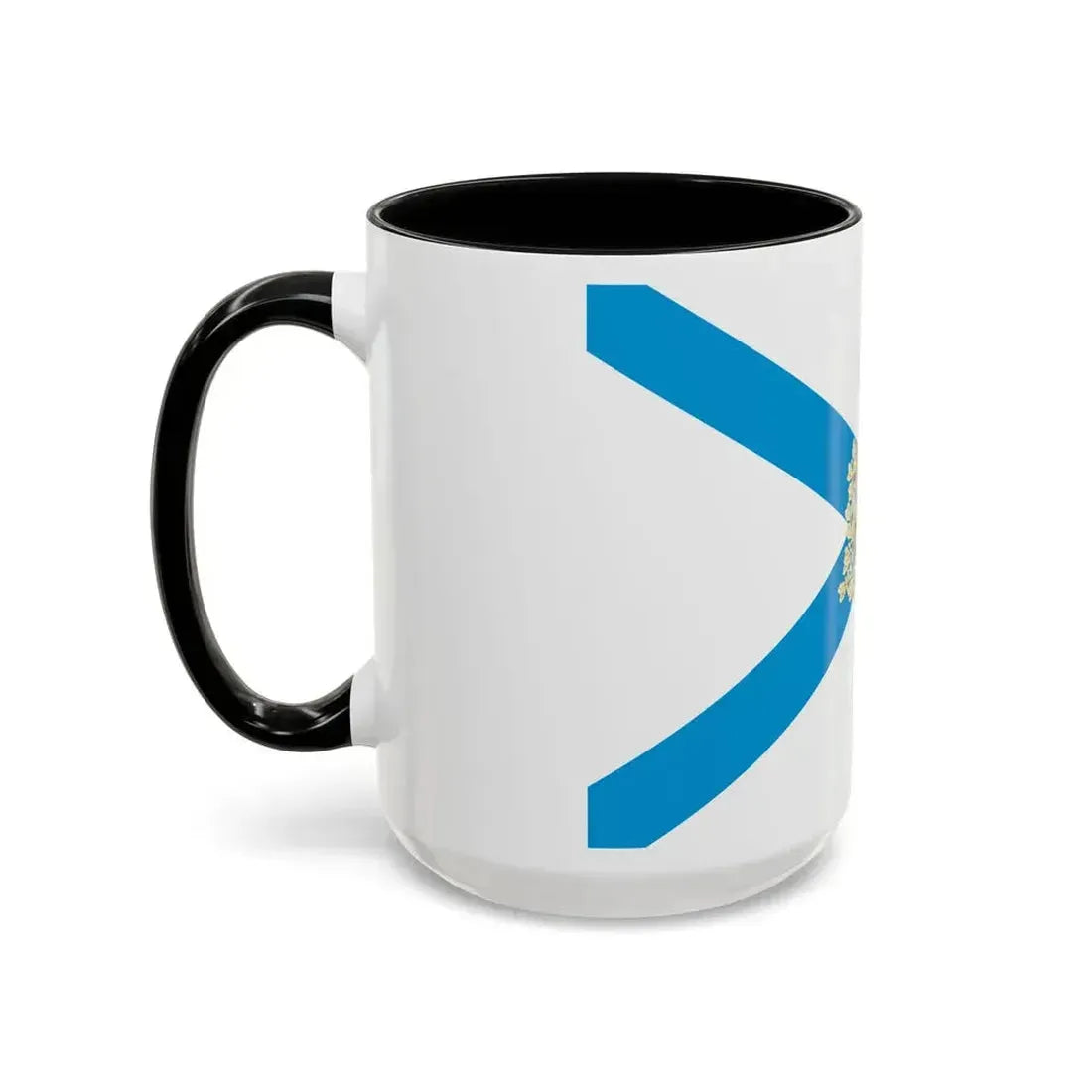 Flag of Arkhangelsk Oblast Russia - Accent Coffee Mug - Go Mug Yourself