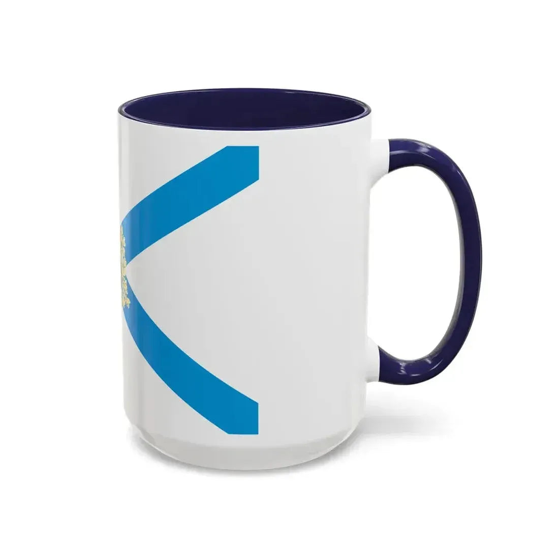 Flag of Arkhangelsk Oblast Russia - Accent Coffee Mug - Go Mug Yourself