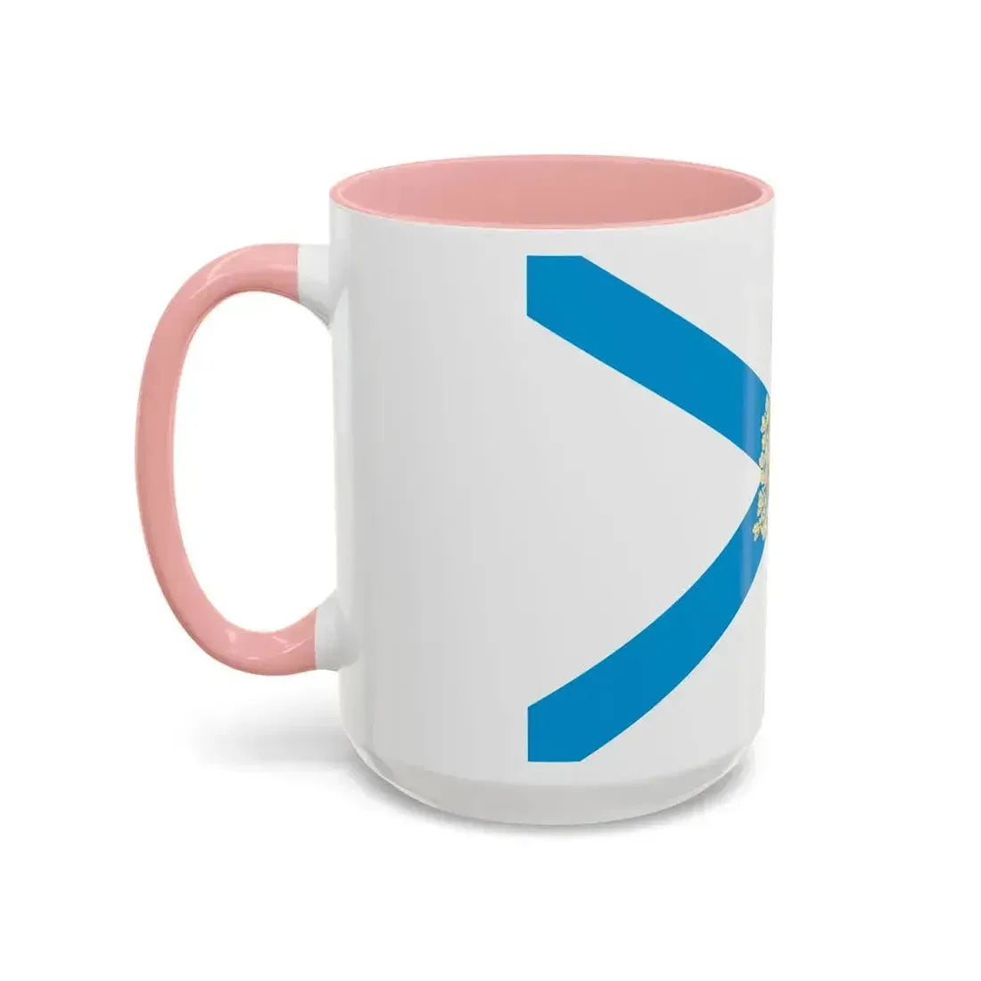 Flag of Arkhangelsk Oblast Russia - Accent Coffee Mug - Go Mug Yourself
