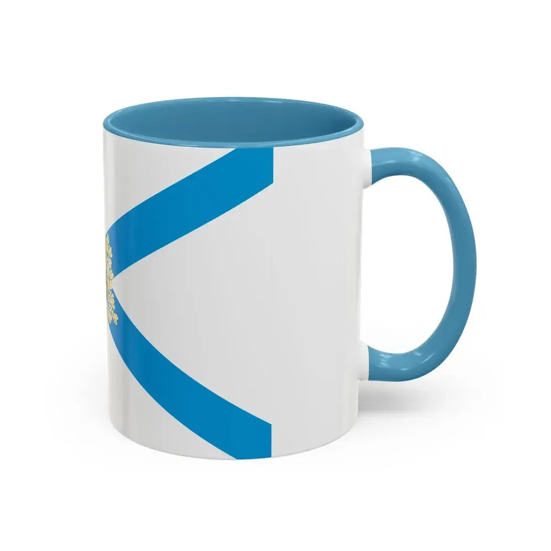 Flag of Arkhangelsk Oblast Russia - Accent Coffee Mug - Go Mug Yourself