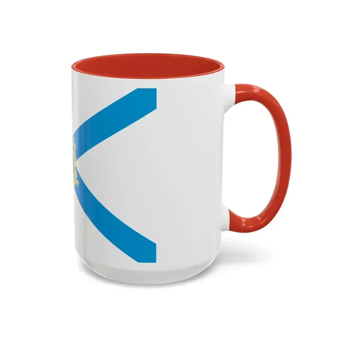Flag of Arkhangelsk Oblast Russia - Accent Coffee Mug - Go Mug Yourself