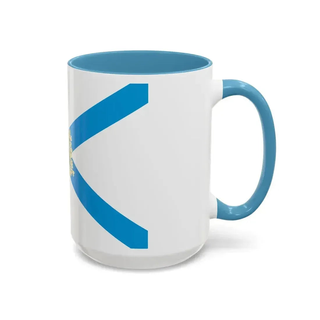 Flag of Arkhangelsk Oblast Russia - Accent Coffee Mug - Go Mug Yourself