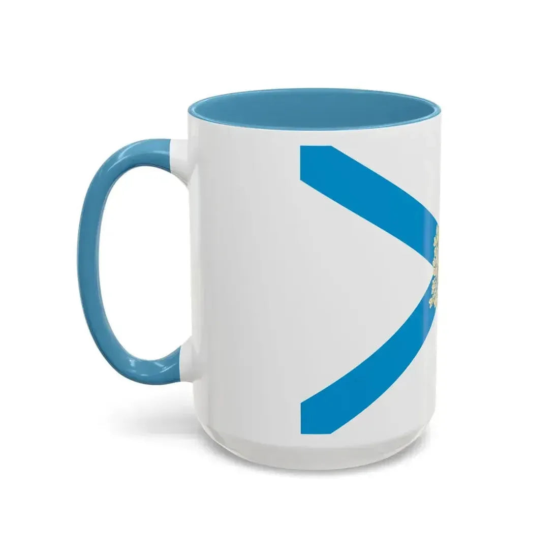 Flag of Arkhangelsk Oblast Russia - Accent Coffee Mug - Go Mug Yourself
