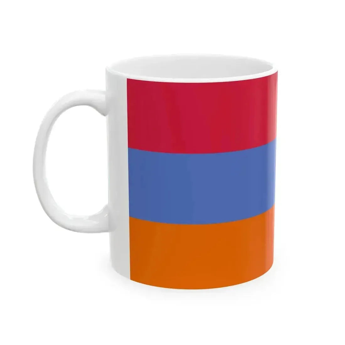 Flag of Armenia variant (Armenia) White Coffee Mug - Go Mug Yourself