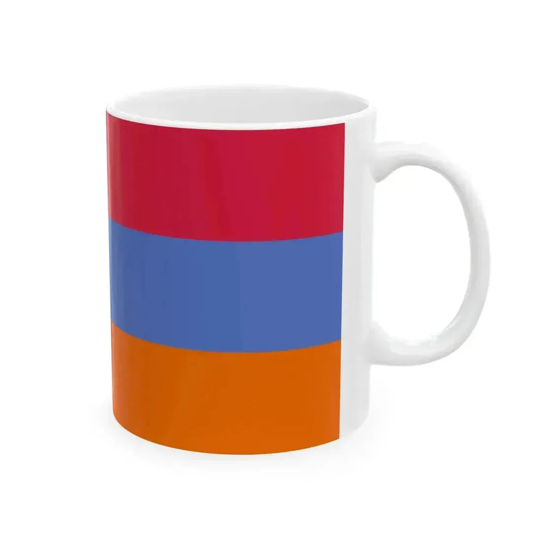 Flag of Armenia variant (Armenia) White Coffee Mug - Go Mug Yourself