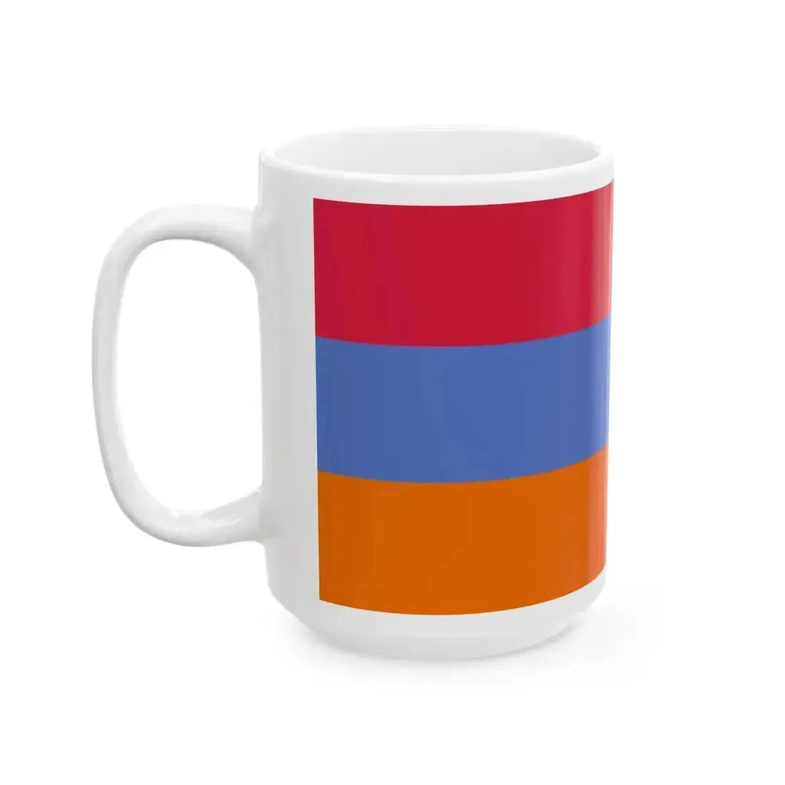 Flag of Armenia variant (Armenia) White Coffee Mug - Go Mug Yourself