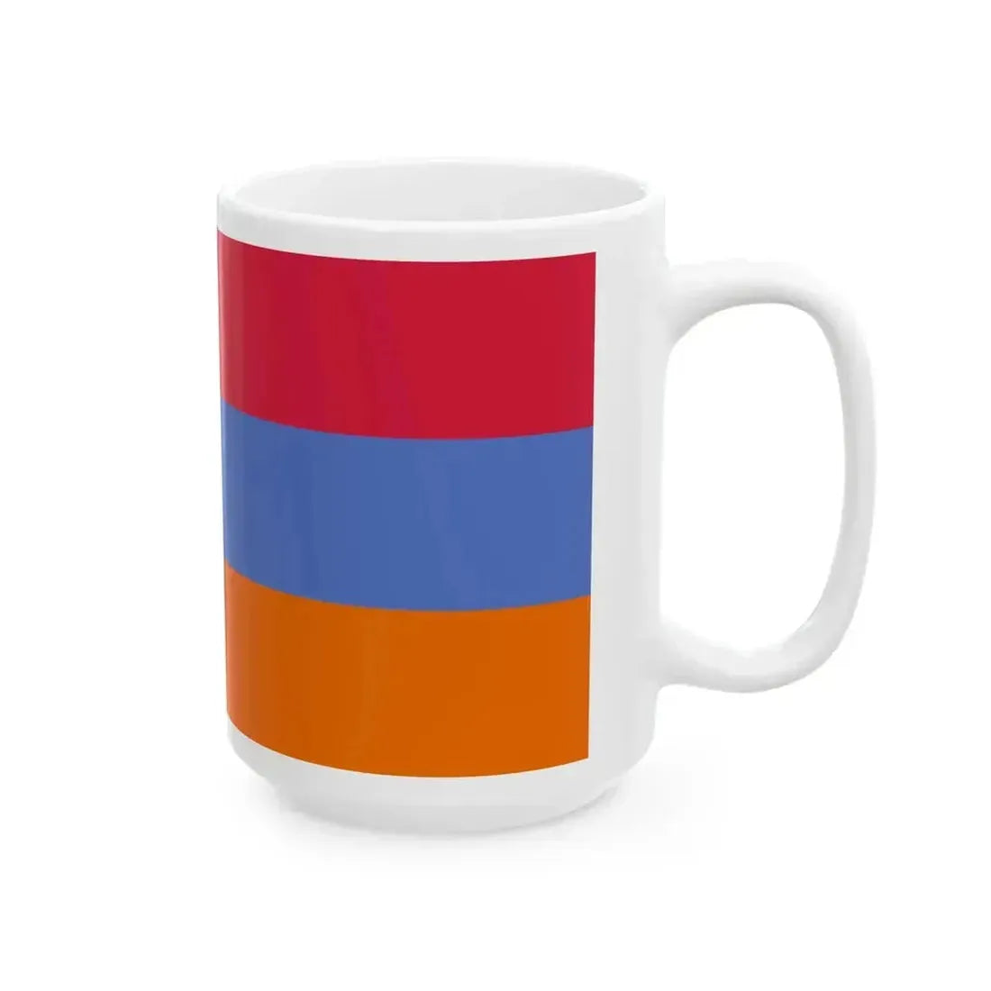 Flag of Armenia variant (Armenia) White Coffee Mug - Go Mug Yourself