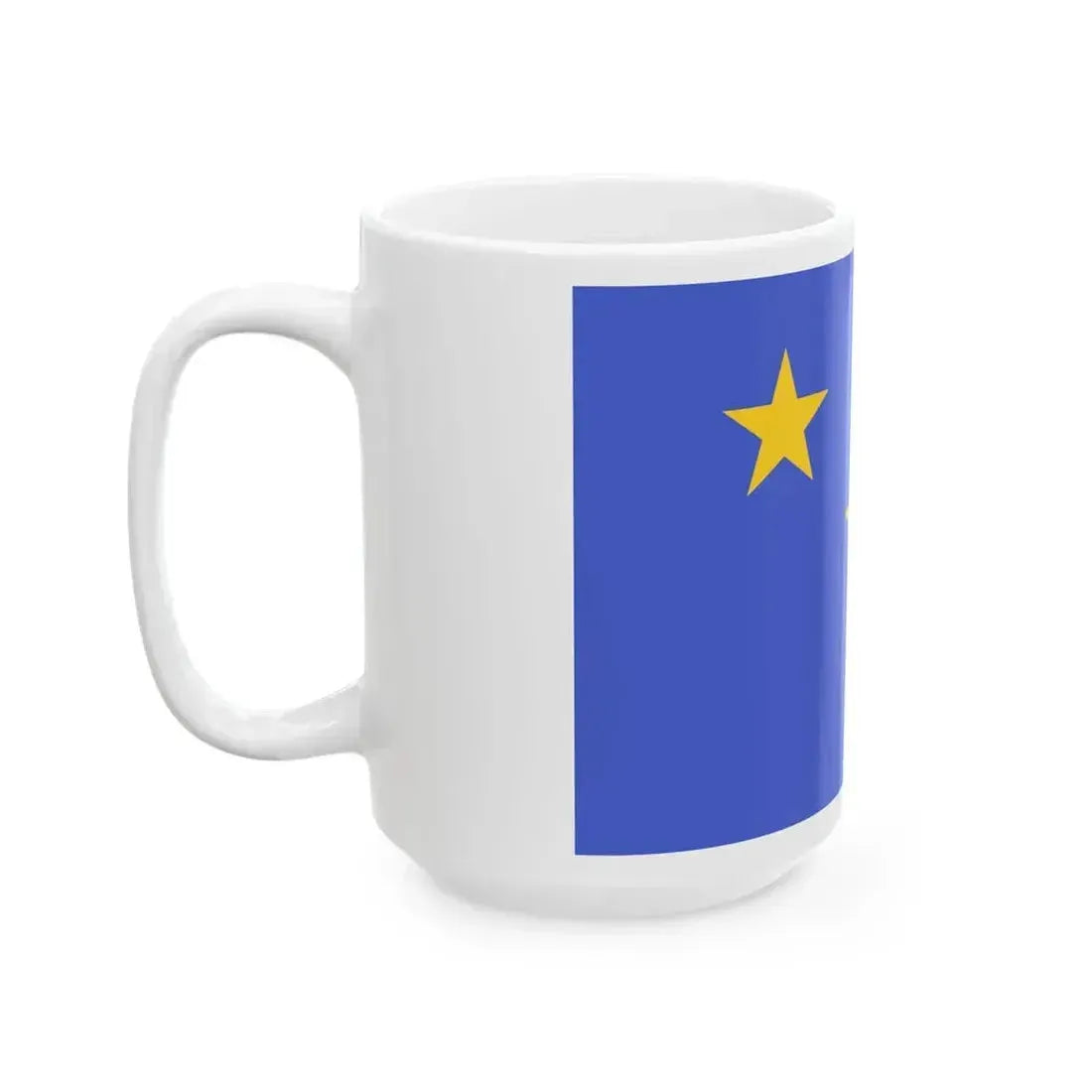 Flag of army admiral of the Regia Marina (Italy) White Coffee Mug - Go Mug Yourself