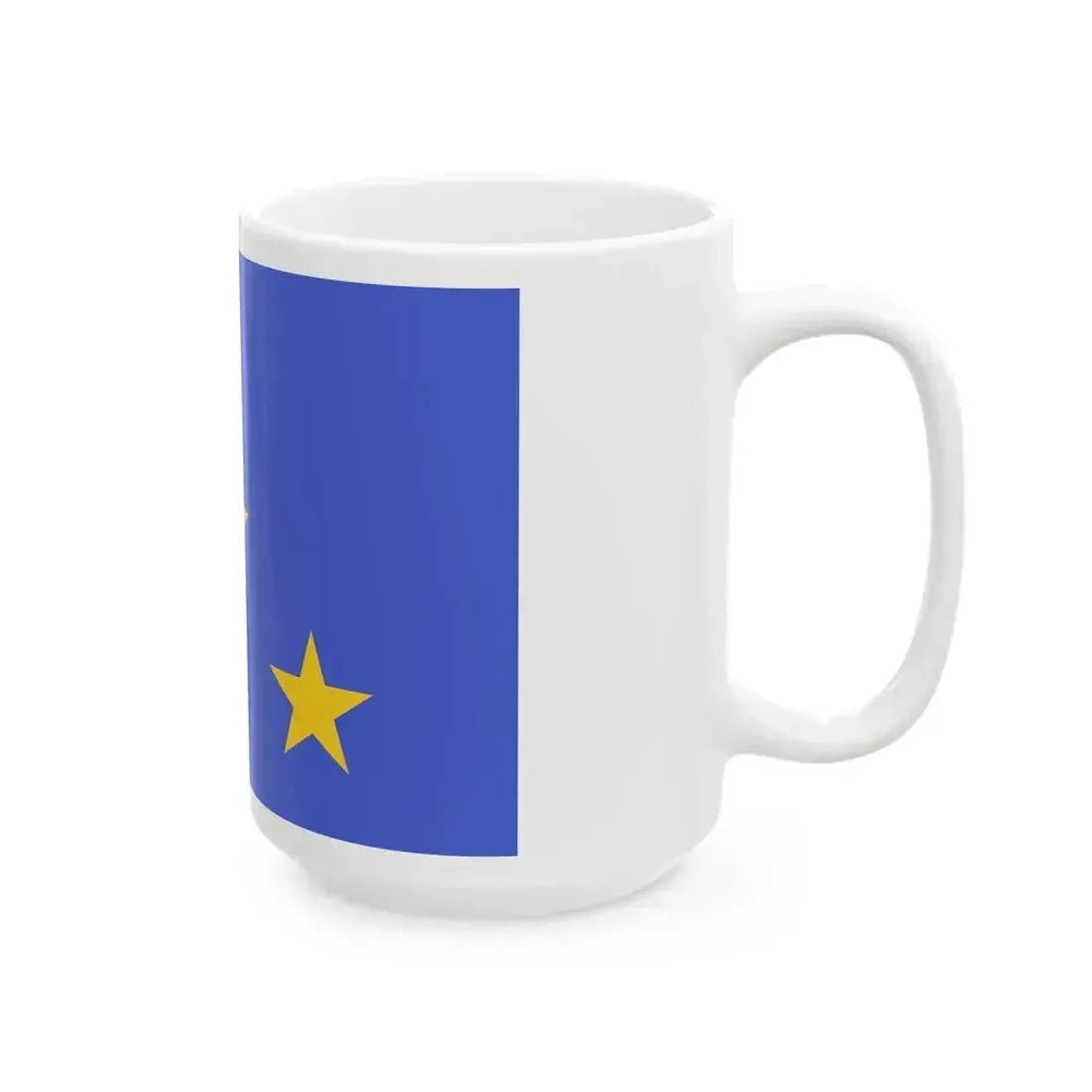 Flag of army admiral of the Regia Marina (Italy) White Coffee Mug - Go Mug Yourself