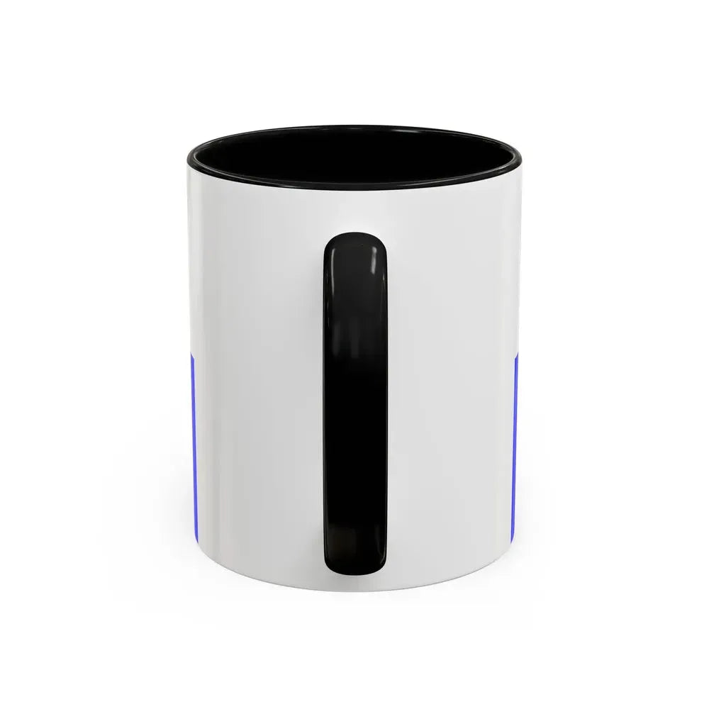 Flag of Arnhem the capital city of the largest province of Gelderland Netherlands - Accent Coffee Mug - Go Mug Yourself