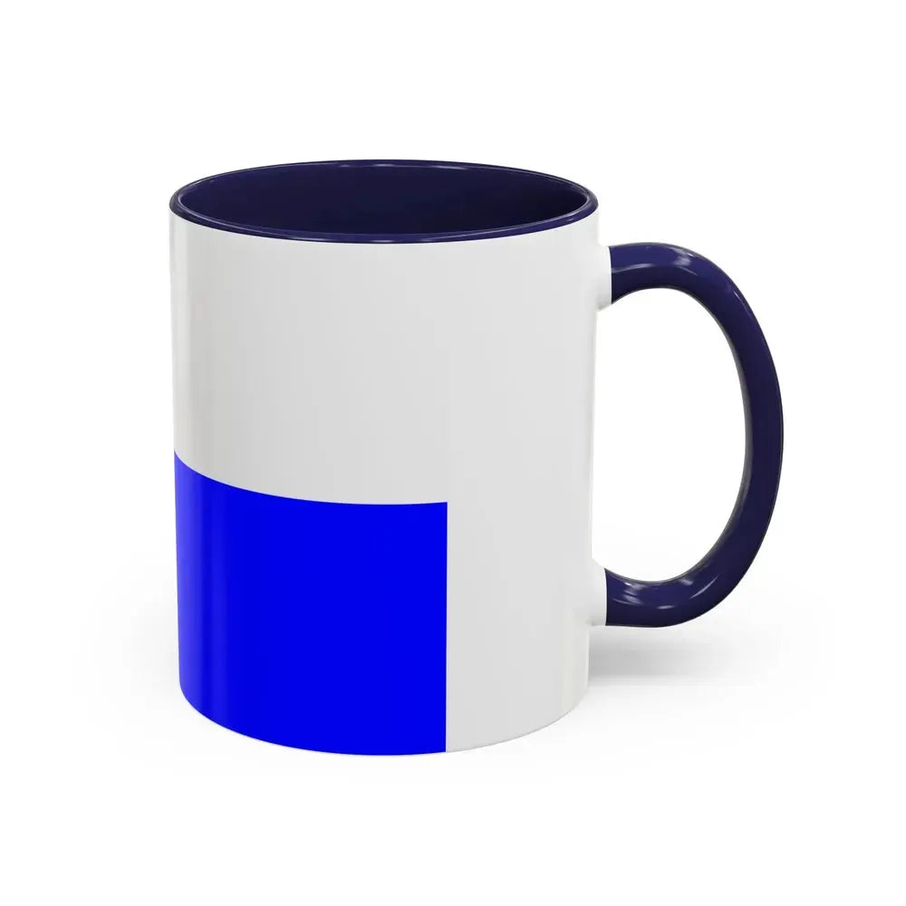 Flag of Arnhem the capital city of the largest province of Gelderland Netherlands - Accent Coffee Mug - Go Mug Yourself