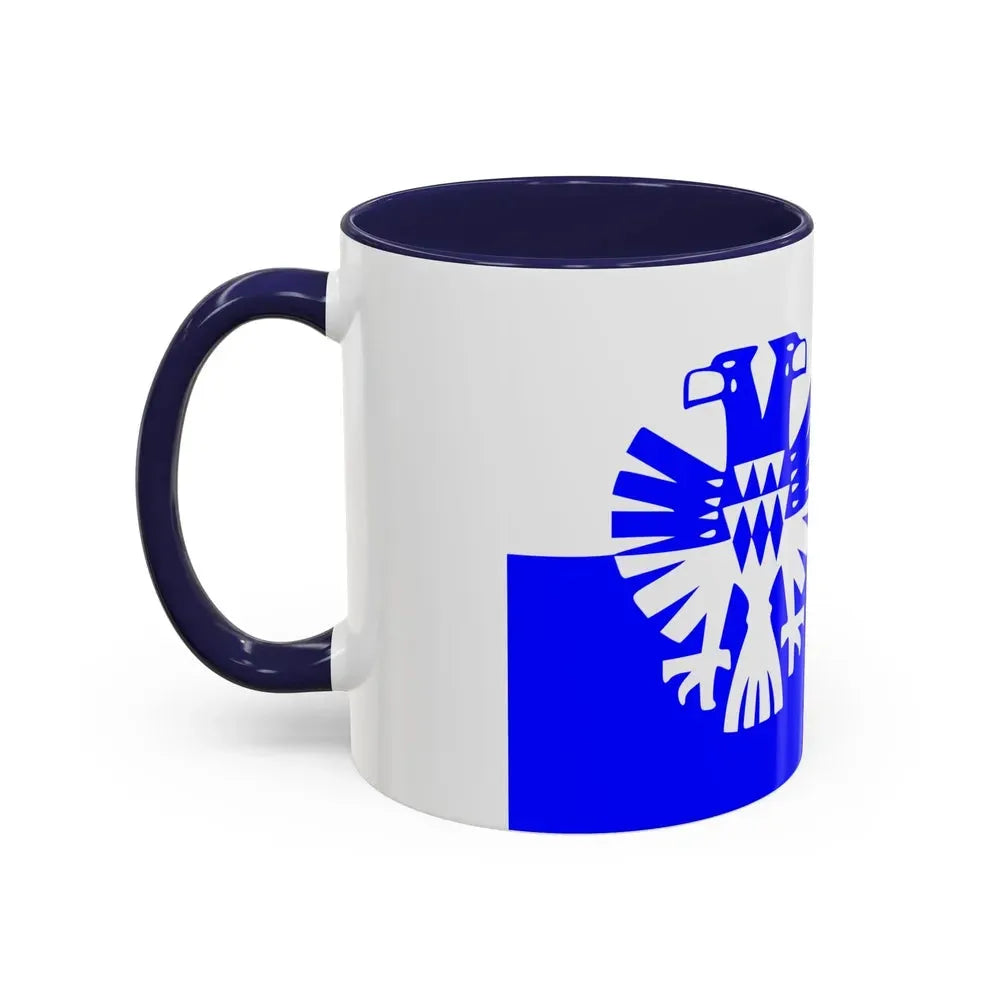 Flag of Arnhem the capital city of the largest province of Gelderland Netherlands - Accent Coffee Mug - Go Mug Yourself