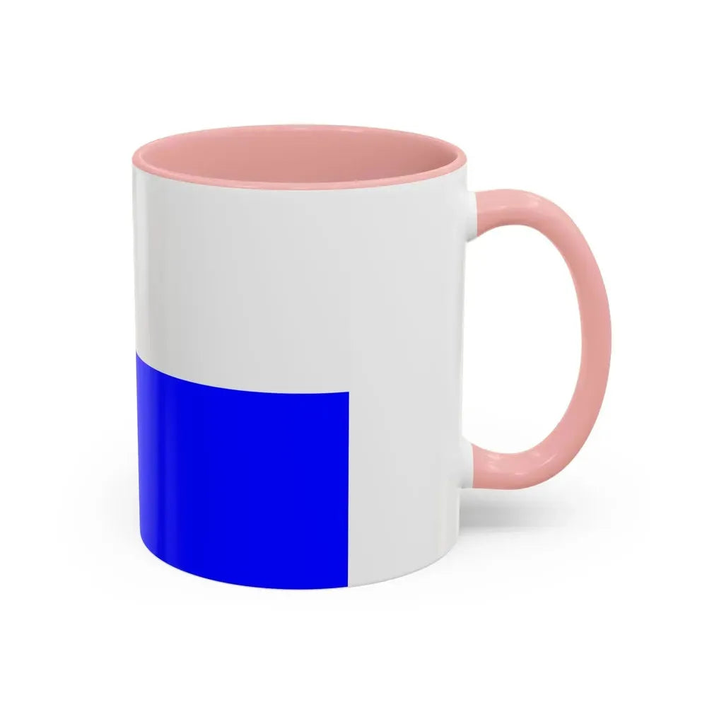 Flag of Arnhem the capital city of the largest province of Gelderland Netherlands - Accent Coffee Mug - Go Mug Yourself