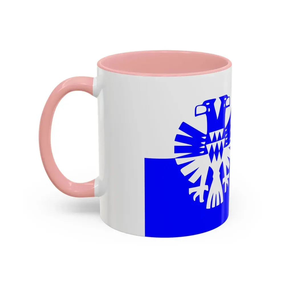 Flag of Arnhem the capital city of the largest province of Gelderland Netherlands - Accent Coffee Mug - Go Mug Yourself