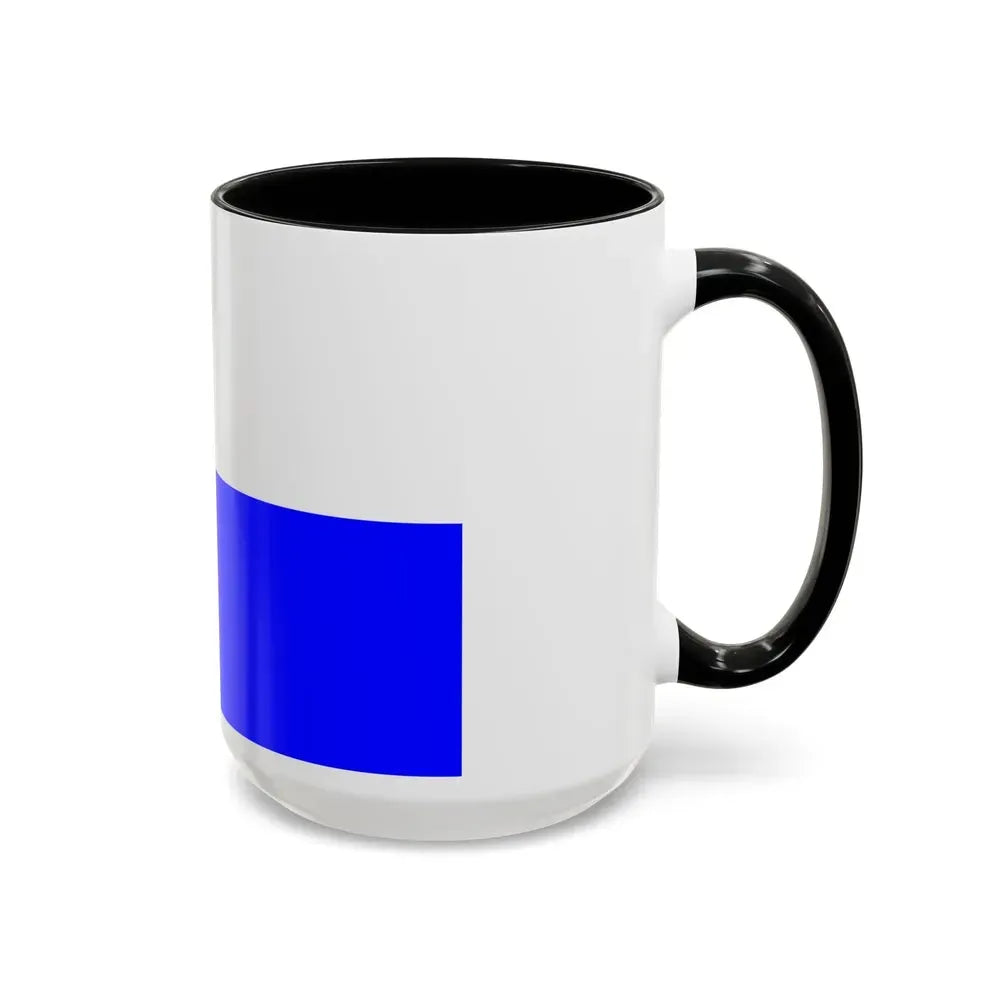 Flag of Arnhem the capital city of the largest province of Gelderland Netherlands - Accent Coffee Mug - Go Mug Yourself